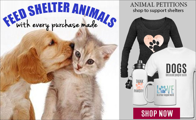 Shop to feed shelter animals